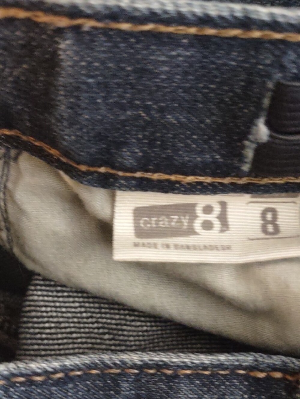Set 3 Piece Levi's boys Size 8 Bootcut Jeans - Blue Wash boys Size 8 - Picture 8 of 8